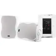 WINTAL CLASS6AW WHITE PAIR 2-WAY 60W CLASS D AMP