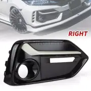 Front Right Side Fog Light Cover For Honda Civic 2017-2020 2021 5 Door Hatchback (for: Honda)