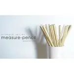 三角量測鉛筆(6支裝)辦公小物療癒測量