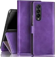 for Samsung Galaxy Z Fold 4 Wallet case 【RFID Blocking】 Credit Card Holder,