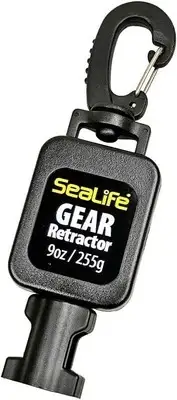 Sealife Compact Underwater Retractor 9 oz. retraction Force; 32” Maximum