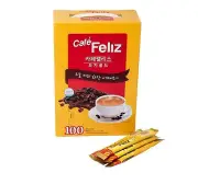 KOREA Cafe Feliz Mocha Gold Instant Coffee Mix, 3-in-1 Korean Instant Coffee ...
