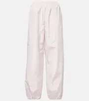 [Alaia] Alaïa Balloon silk wide-leg pants AU 14 pink