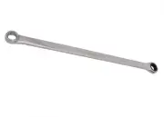 Aviation Extra Long Double Ring Single Gear Ratchet Spanner Wrench Option:8-22mm