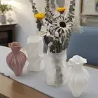 1/S/M/L Luxury Floral Vase Home Decor Living Room Nordic Style Flower Vase