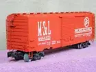 LIONEL MINNEAPOLIS & ST LOUIS O SCALE 3 R #6-27292 RED 40ft PS-1 BOX CAR NIB
