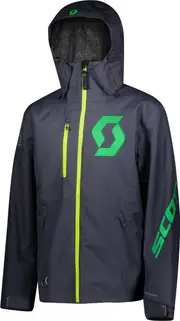 Scott Move Dryo Snowmobile Jacket, green-blue, Size L for Men Green Blue