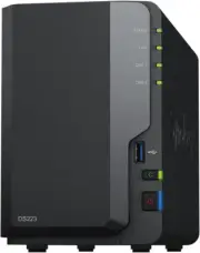 2-Bay DS223 Quad Core CPU NAS Kit with 2GB Memory for Middle Light Users - Domes