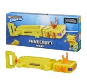 NERF SUPER SOAKER MINECRAFT AXOLOTL WATER BLASTER-NEW IN BOX