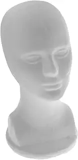 Garende Wig Display Head Stand for Male Wigs, , and Headphones