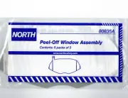 15x North 80836A Window Lens Protector Cover For All Full Face Respirator Shield