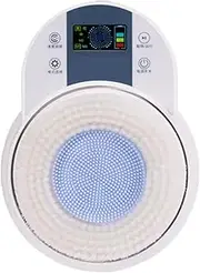 Wall Mounted Back Scrubber, Electric Back Bath Brush with 3-Speed Adjustment, Intelligent Induction Speed Change, Electric Back Exfoliating Bath Wash Pad for Deep Cleansing(1 Head)