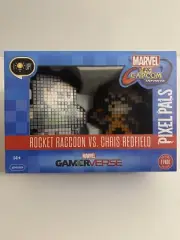 Pixel Pals 2 Pack Gamerverse Marvel Vs Capcom Rocket Raccoon Vs Chris Redfield