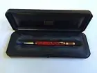 Parker Duofold Ballpoint Pen Jasper Red & Gold New In Box Made In Uk
