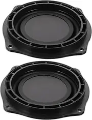 KICHOUSE 2pcs Speaker Passive Radiator Replacement Diaphragm Plate for Enhanced Bass Performance Loudspeaker Repair Component for Woofer and Sound Systems