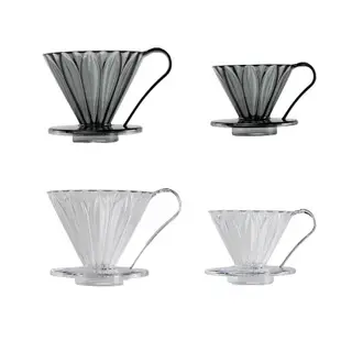 【日本CAFEC】Tritan 花瓣濾杯1-2杯 / 2-4杯-共4款《拾光玻璃》濾杯 咖啡 手沖 日本製