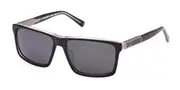 Harley Davidson HD0977X Polarized 01D Men's Sunglasses Black Size 59