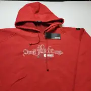 And 1 Get Yours Sweatshirt Mens 3XLT Red Hoodie Don't Hate Me And1 NWT Y2k
