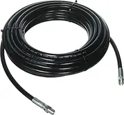 Sewer Jetter Hose 4400 PSI 1/4" NPT x 50' Black Thermoplastic Weather Resistant