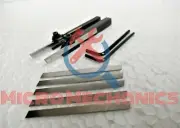 COMBO OF MINI LATHE PARTING CUT OFF TOOL HOLDER 10MM & 8MM SHANK + 7x HSS Blade