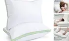 Bed Pillows Standard Size Set of 2, Hotel Cooling Down Alternative Gusseted