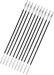 Generic 10 Pieces Violin Tailpiece Cord for String Instruments, Installation Accessory, 10.7cmx0.2cmx0.4cm
