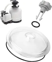Pool Sand Filter Replacement Parts - Leaf Cover Catcher Filtration Lid | Sand Filter Replacement Parts Repair Kit for Specific Models, Not Fit for 14 and 16 Inch Pump