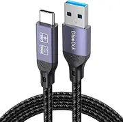 DteeDck Android Auto USB Cable 3FT, Car CarPlay Cord, USB Type C 3.2 Gen2 10Gbps Data Transfer, A-C 60W Fast Charging Replacement for iPhone 16/15 Google Pixel 9/8/7 Galaxy Series and More