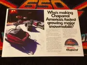 ‘73 CHAPARRAL Snowmobile Poster vintage sleds (FASTEST GROWING.)