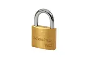 Master Lock V Line Brass Padlocks (Multi Colour) (40mm - Keyed Alike 2341)