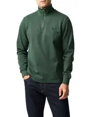 [Rodd & Gunn] 14oz 1/4 Zip Sweat Top in Forest