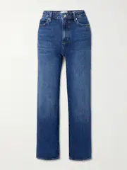 [FRAME] FRAME - The Wide High-rise Jeans - Dark denim - 23 23 Blue