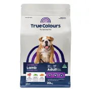 True Colours Lamb And Brown Rice Adult Dry Dog Food 20 Kg