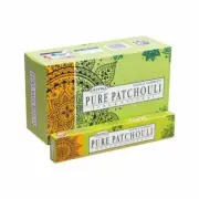 Pure Patchouli Masala Agarbatti Incense Sticks x 120 (12 x 15g boxes)