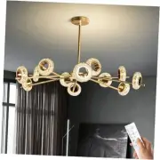 Sputnik Chandeliers for Dining Room Light Fixture, Modern Crystal Chandeliers,