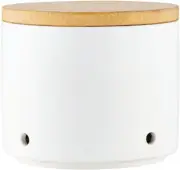 Maxwell & Williams White Basics Garlic Pot 10Cm Gift Boxed