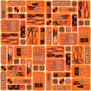 45 Pack Tool Box Organizer Tool Tray Dividers, Toolbox Drawer Organizers Stor...