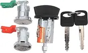 IGNITION AND DOOR LOCK CYLINDER SET FOR ECONOLINE VAN 1997-2020