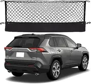 Envelope Style Cargo Net Compatible with Toyota RAV4 New 2025 2024 2023 2022 2021 2020 2019 2018 2017-2013 Trunk Car Rear Tailgate Netting Upgraded