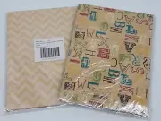 Wrapping Paper Card Couture 700 mm x 495 mm (10 Sheets) Choose Pattern Christmas