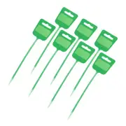 50pcs Marker Cable Zip Ties, 9.8'' Self-Locking Nylon Labels Zip Tie, Green