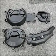 Engine Timing Part Covers for Yamaha MT-07 Tracer 2014-2024 Motorcycle Engine Guard Guard Modification Accessories Engine Guards Starter Cover(One Set 4)
