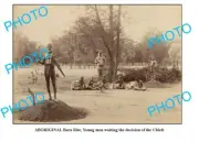 OLD AUST ABORIGINAL 8x6 PHOTO OF BORA RITE CHIEFS