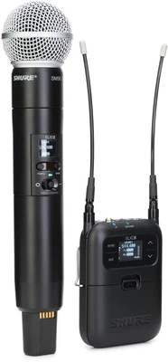 Shure SLXD25/SM58 Digital Wireless Portable Handheld Microphone System - H55