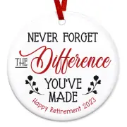 Retirement Gifts for Women - Christmas, Thank You, Appreciation, Going Away, Far