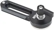 Nitze N49-NR3 Extension Arm NATO Rail with ARRI Rosette w M6 Screw Adapter for DSLR Camera Cage EVFs