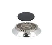 GENUINE SMEG STOVE GAS COOKTOP LARGE BURNER HEAD WITH CAP SRV596EB1, SRV596EB5