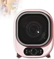 Portable Condenser Tumble Dryer, 5kg Vented Tumble Dryer, 0-200 minutes Hot cold air 3D drying 5kg Vented Tumble Dryer 35dB silent Perfect Small Tumble Dryer,Pink
