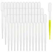 3ml Disposable Plastic Transfer Pipettes, Calibrated Dropper Suitable for Sci...