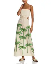 Johanna Ortiz Green Mood Maxi Dress